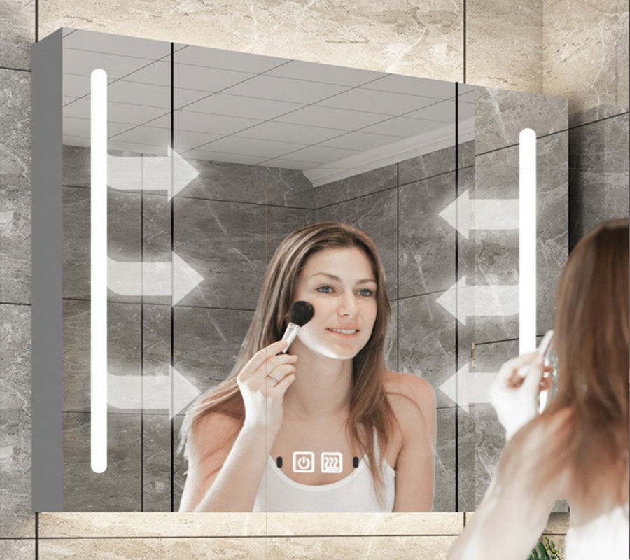 led mirror cabinets body sensor function