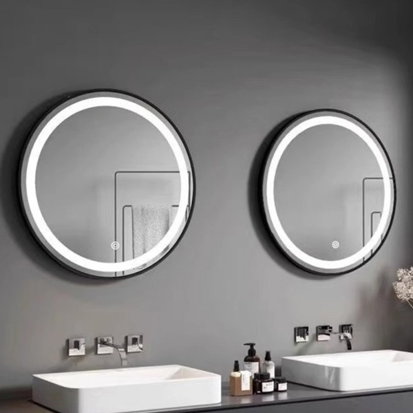 bathroom mirror with lighting